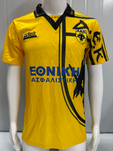 Retro Jersey 1993-1994 A.E.K. Home Soccer Jersey Vintage Football Shirt