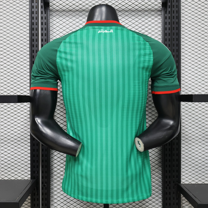 Player Version 2026 Algeria Away Green Soccer Jersey Football Shirt