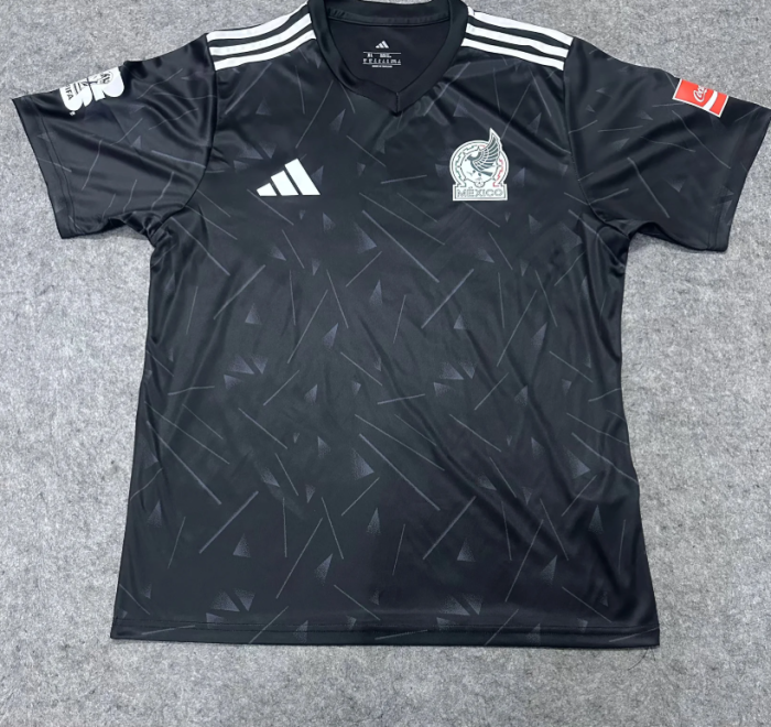 Fan Version 2026 Mexico Black Soccer Jersey Football Shirt