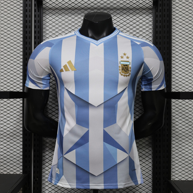 Player Version 2026 Argentina Blue/White Soccer Jersey Camisetas de Futbol