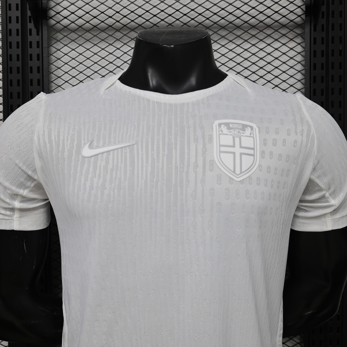 Player Version Norway 2026 World Cup Third Away White Soccer Jersey Football Shirt