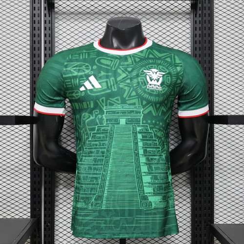 Player Version 2026 Mexico Green Special Version Soccer Jersey Football Shirt