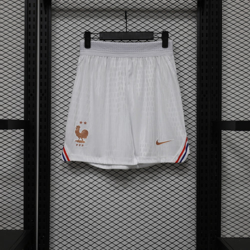 Player Version 2026 France Home Soccer Shorts