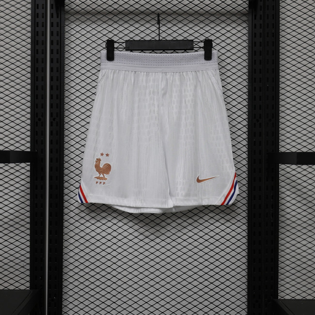 Player Version 2026 France Home Soccer Shorts
