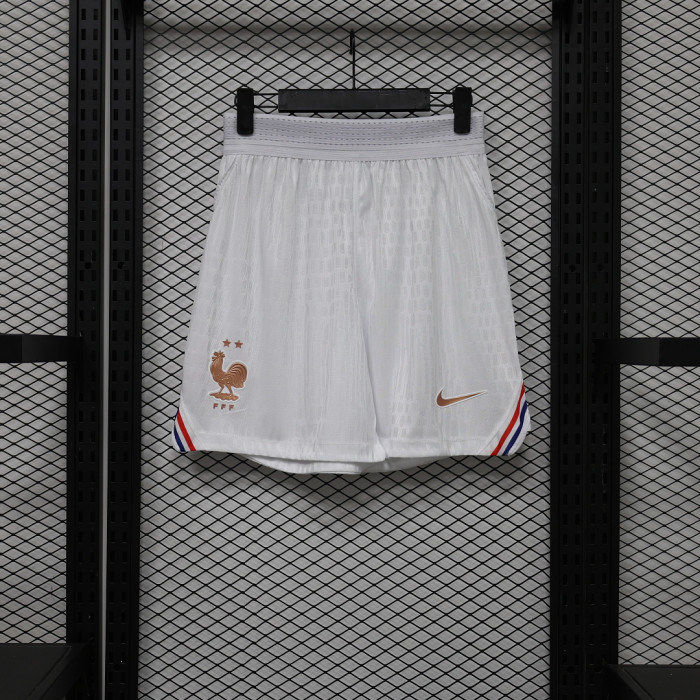 Player Version 2026 France Home Soccer Shorts