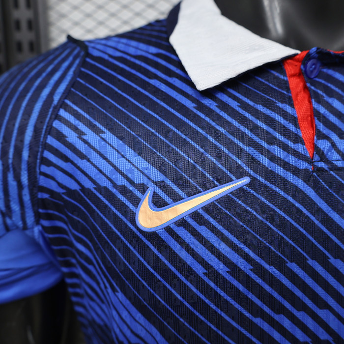 Player Version 2026 France Home Soccer Jersey Football Shirt