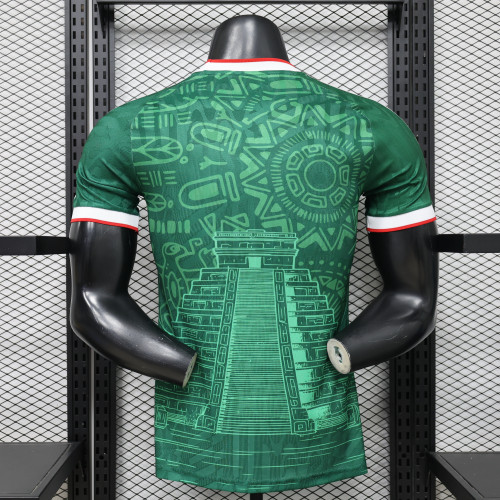 Player Version 2026 Mexico Green Special Version Soccer Jersey Football Shirt