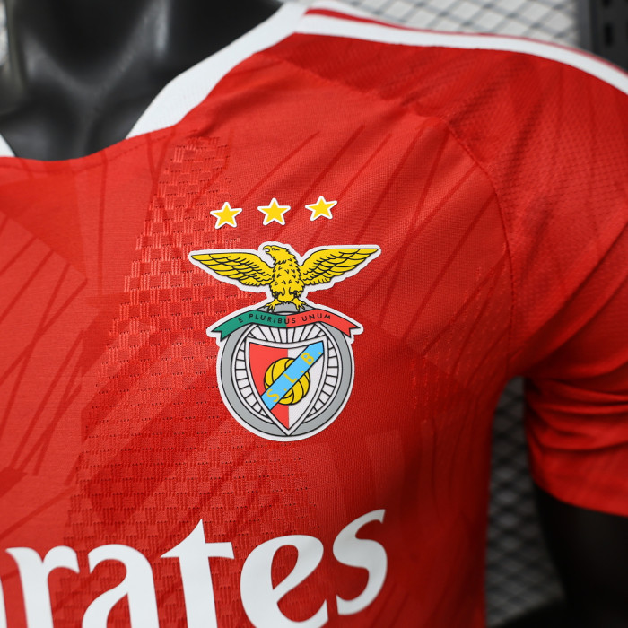 Player Version 2026-2027 Benfica Home Soccer Jersey Football Shirt