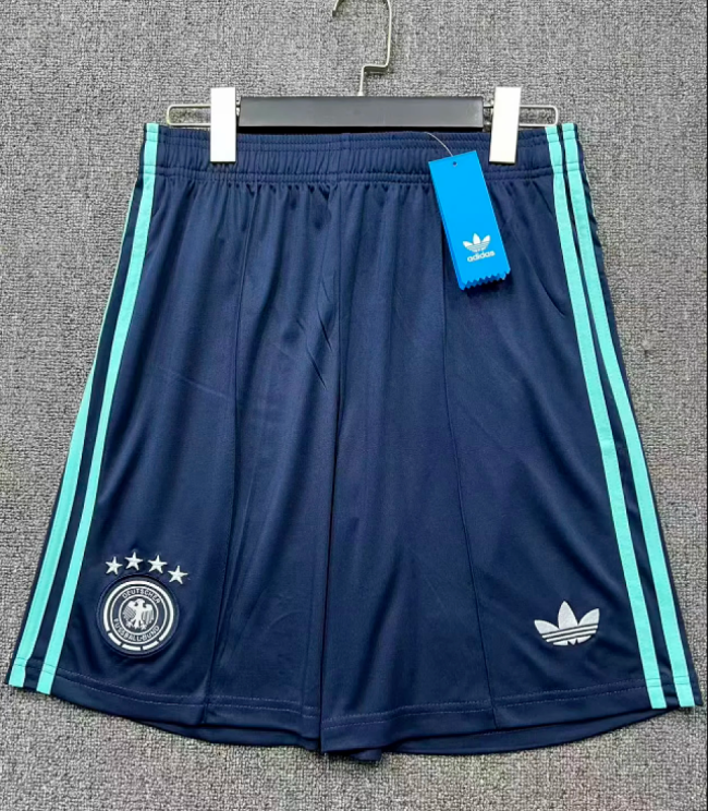 Fan Version 2026 Germany Dark Blue Soccer Shorts Football Shorts