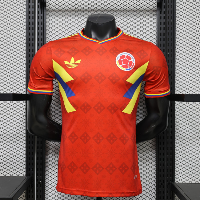 Player Version 2026 Colombia Red Special Edtion Soccer Jersey Camisetas de Futbol