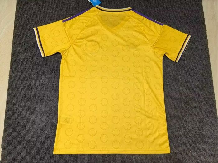 Fan Version 2026-2027 Leeds United Away Yellow Soccer Jersey Football Shirt
