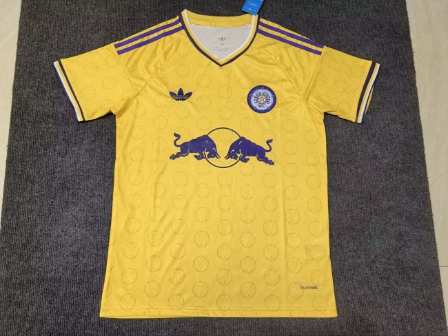 Fan Version 2026-2027 Leeds United Away Yellow Soccer Jersey Football Shirt