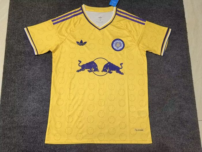 Fan Version 2026-2027 Leeds United Away Yellow Soccer Jersey Football Shirt