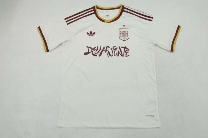 Fan Version 2026 Spain x DLFC Away Soccer Jersey España Camisetas de Futbol
