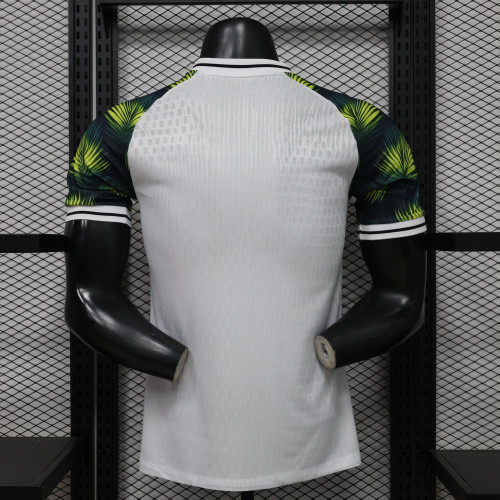 Player Version 2026 Brazil White AJ Soccer Jersey Brasil Camisetas de Futbol