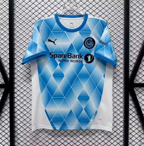 Fan Version 2026-2027 FK Bodø/Glimt Away Blue/White Soccer Jersey Football Shirt
