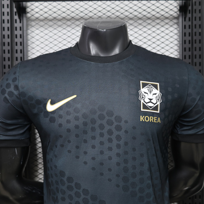 Player Version South Korea 2026 Black PEACEMINUSONE Version Soccer Jersey Football Shirt