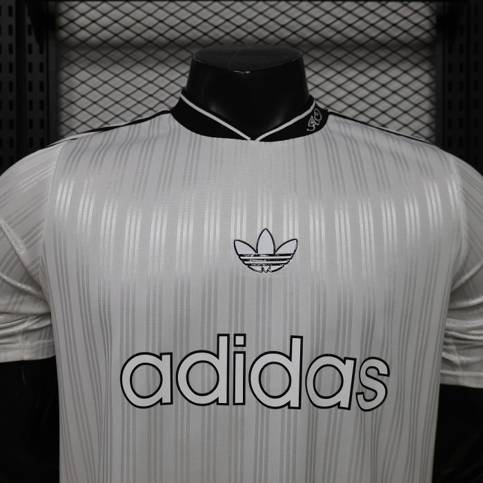Player Version 2026-2027 AD White Soccer Jersey Football Shirt