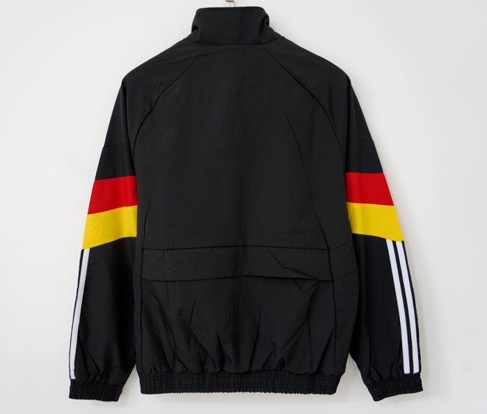 2026-2027 Germany Black Soccer Windbreaker Jacket Football Jacket