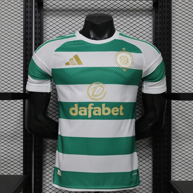 Player Version 2026-2027 Celtic Home Soccer Jersey Football Shirt
