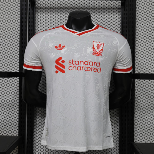 Player Version 2026-2027 Liverpool Retro Model White Soccer Jersey Football Shirt