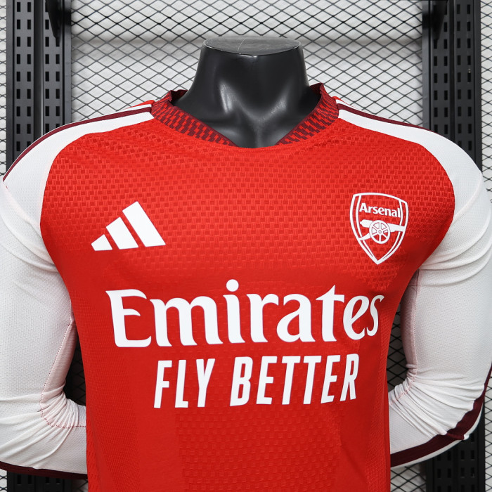 Long Sleeve Player Version 2026-2027 Arsenal Home Footbal Shirt Soccer Jersey