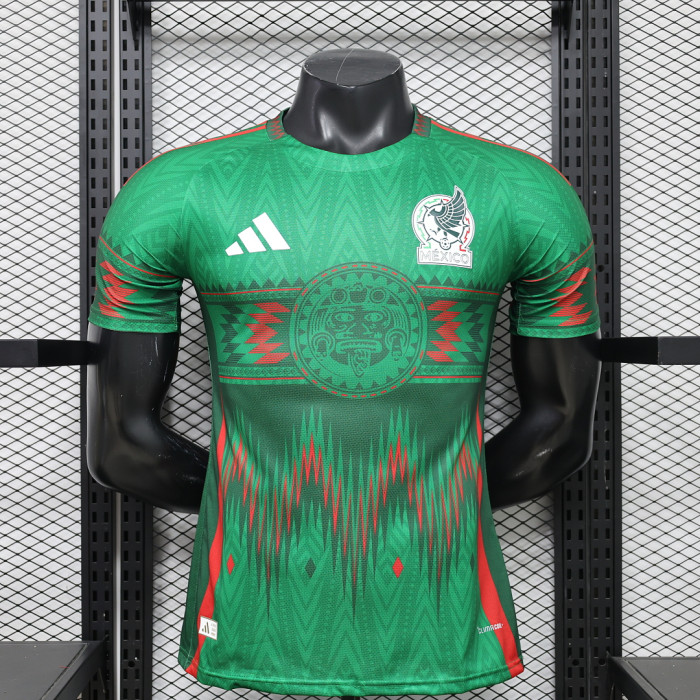 Player Version 2026 Mexico Green Special Edition Soccer Training Jersey Football Shirt