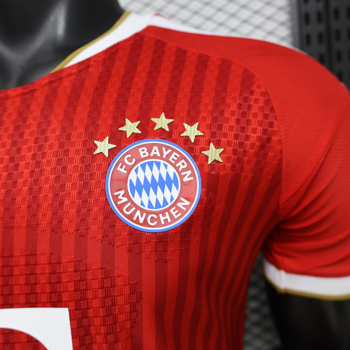 Player Version 2026-2027 Bayern Munich Home Soccer Jersey Bayern Munchen Football Shirt