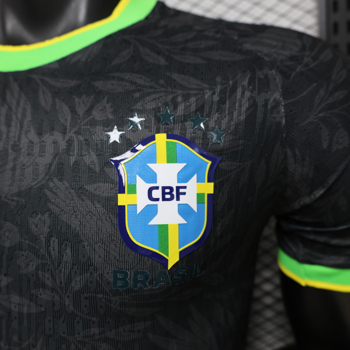 Player Version 2026 Brazil Black Neymar Version Soccer Jersey Brasil Camisetas de Futbol
