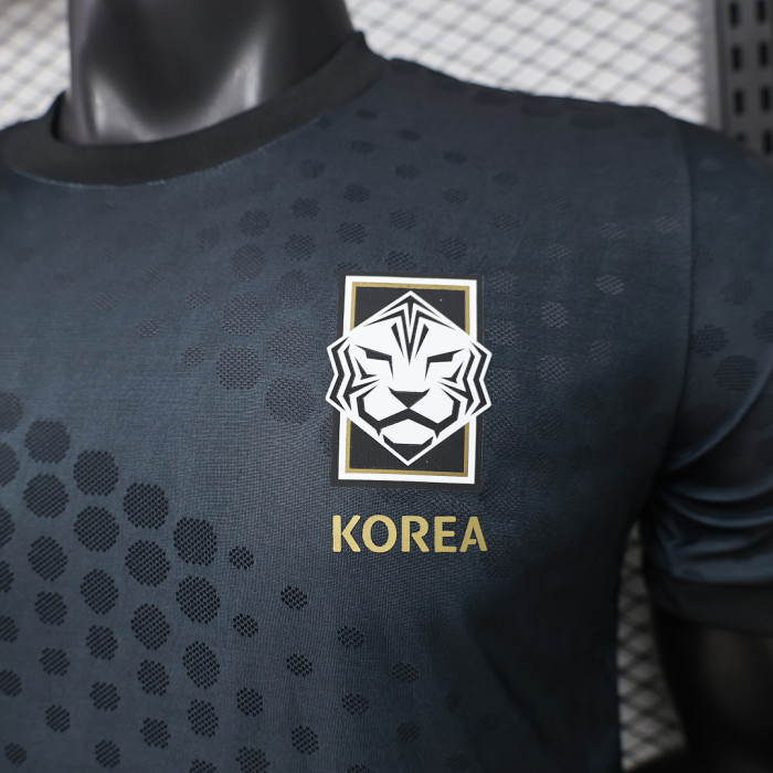 Player Version South Korea 2026 Black PEACEMINUSONE Version Soccer Jersey Football Shirt