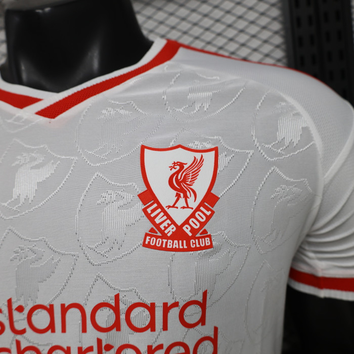 Player Version 2026-2027 Liverpool Retro Model White Soccer Jersey Football Shirt