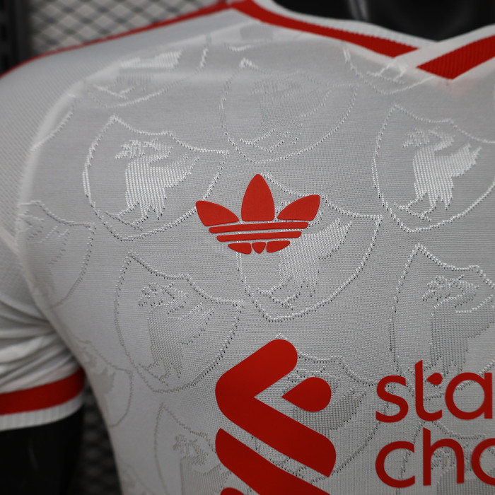 Player Version 2026-2027 Liverpool Retro Model White Soccer Jersey Football Shirt