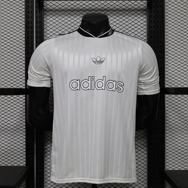 Player Version 2026-2027 AD White Soccer Jersey Football Shirt