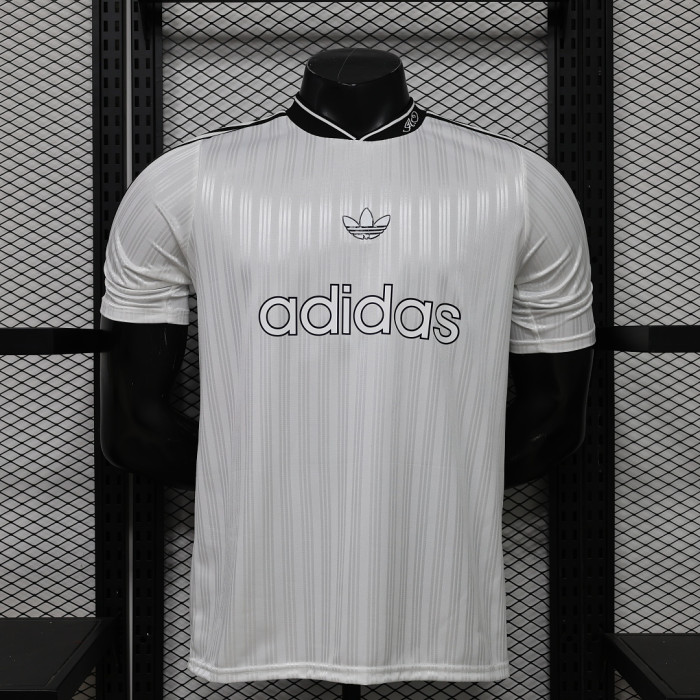 Player Version 2026-2027 AD White Soccer Jersey Football Shirt