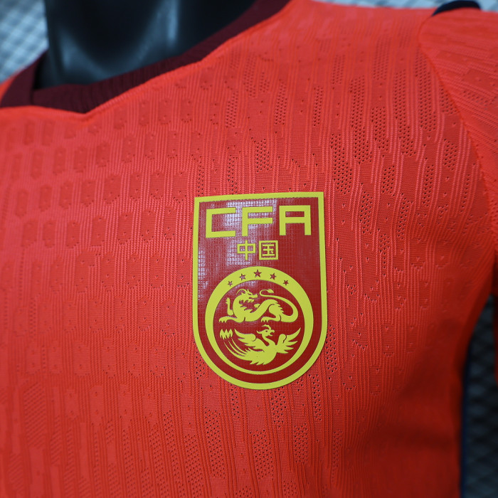 Player Version 2026 China Home Soccer Jersey Football Shirt