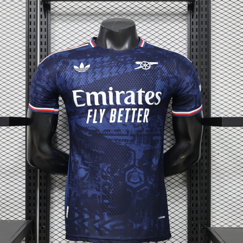 Player Version 2026-2027 Arsenal Blue Soccer Jersey Football Shirt