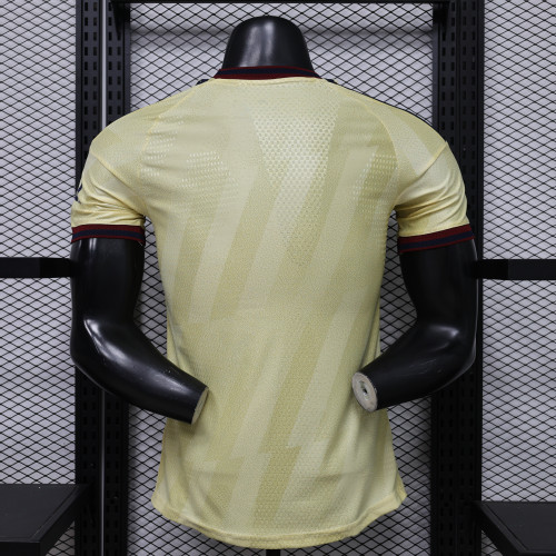 Player Version 2026-2027 Arsenal Third Away Yellow Soccer Jersey Football Shirt