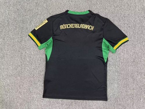 Fans Version 2026-2027 VfL Borussia Mönchengladbach Away Black Soccer Jersey Football Shirt