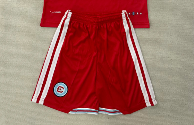 Fan Version 2026-2027 Chicago Fire Home Soccer Shorts Football Shorts
