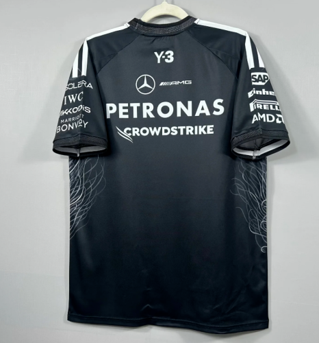 Mercedes 2026-2027 Black Wolves Version T-Shirt Racing Jersey