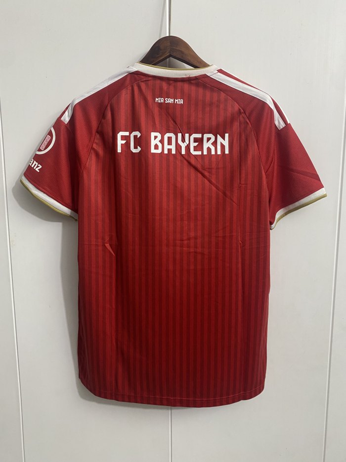 Fan Version 2026-2027 Bayern Munich Home Soccer Jersey Bayern Munchen Red/White Football Shirt