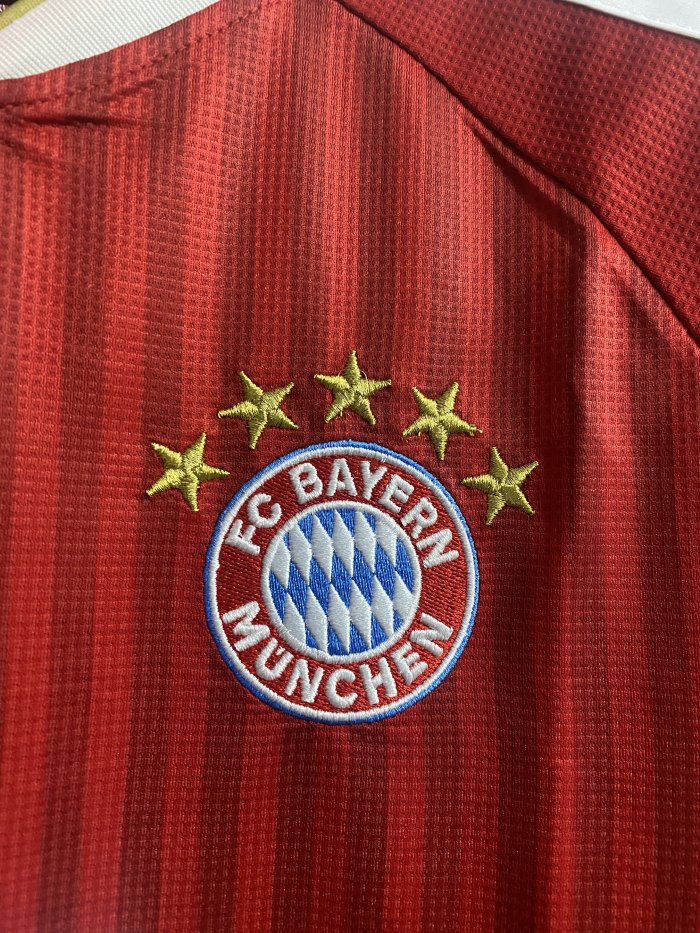 Fan Version 2026-2027 Bayern Munich Home Soccer Jersey Bayern Munchen Red/White Football Shirt