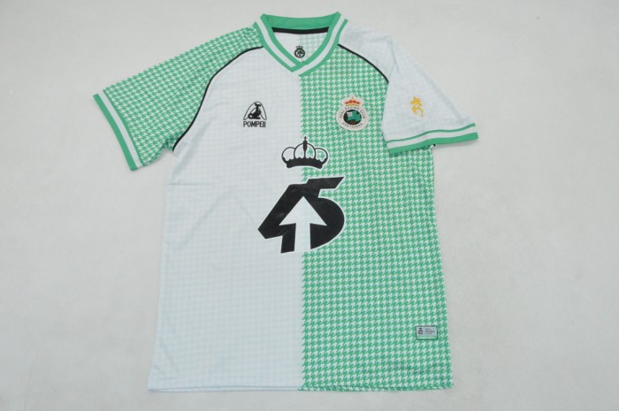 Fan Version 2025-2026 Racing de Santander 45 EDICIÓN ESPECIAL ASCENSO Soccer Jersey Football Shirt