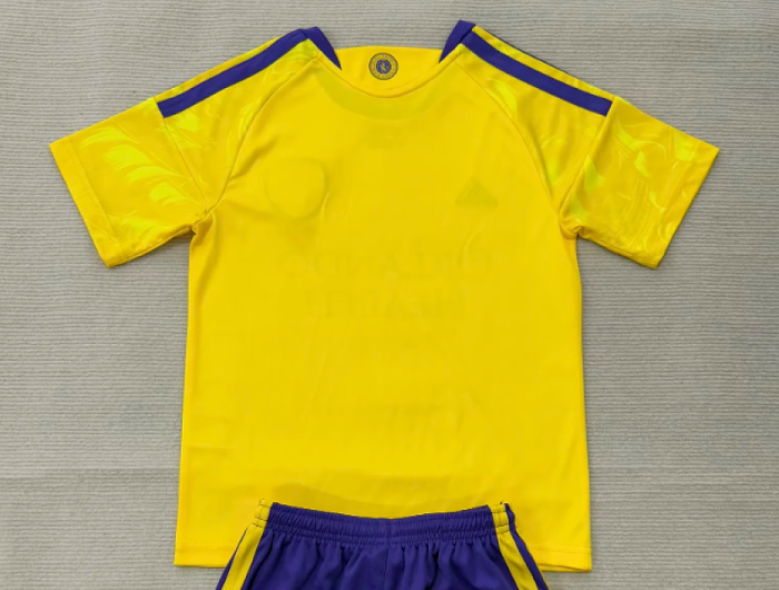 Fans Version 2026-2027 Orlando City Away Yellow Soccer Jersey Football Shirt