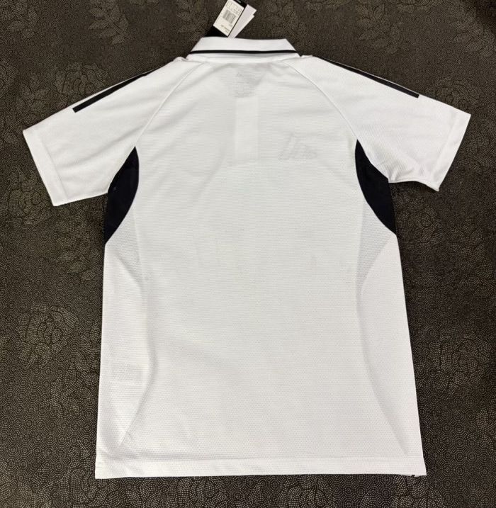 Fan Version 2026-2027 Manchester United White Soccer Polo