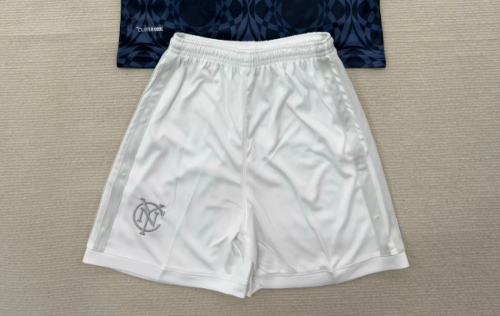 Fan Version 2026-2027 New York City Away Soccer Shorts Football Shorts