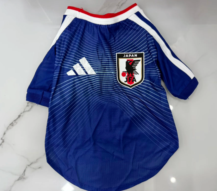 Japan 2026 FIFA World Cup Soccer Jerseys for dogs Pet Football Shirt