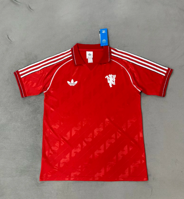 Fan Version 2026-2027 Manchester United Red Retro Model Soccer Jersey Football Shirt