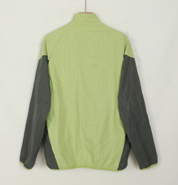 2026-2027 Real Madrid Green Soccer Windbreaker Jacket Football Jacket