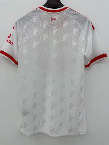 Fan Version 2026-2027 Liverpool White Soccer Training Jersey Football Shirt